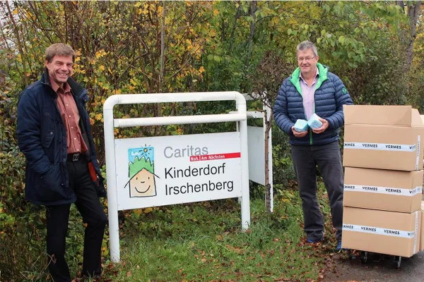 VERMES Microdispensing unterstützt das Caritas Kinderheim Irschenberg bei COVID-19-Schutzmaßnahmen Bild: VERMES Microdispensing unterstützt das Caritas Kinderheim Irschenberg bei COVID-19-Schutzmaßnahmen