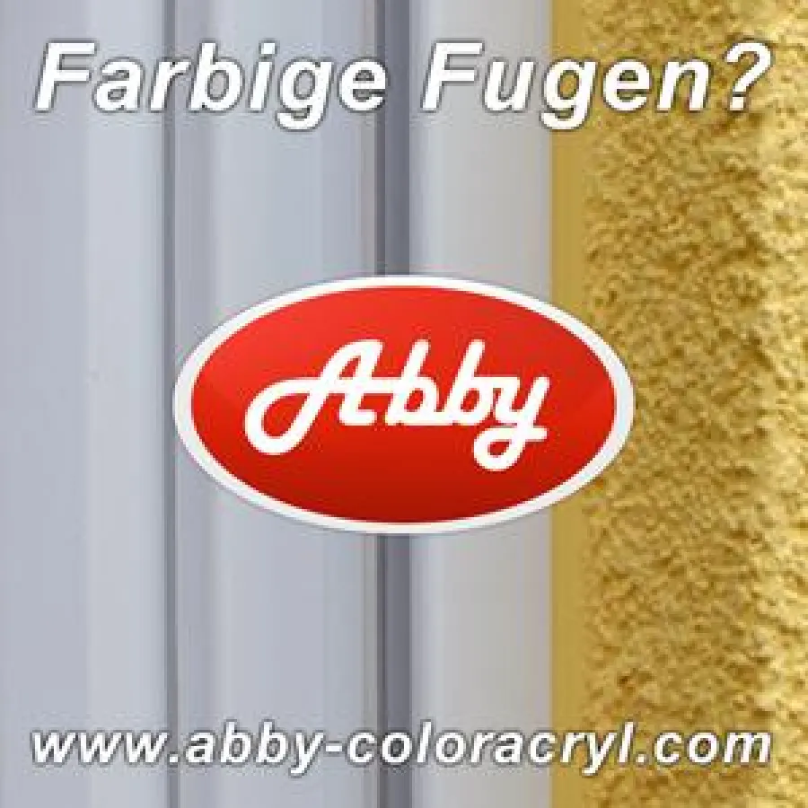 Farbiges Acryl für farbige Fugen