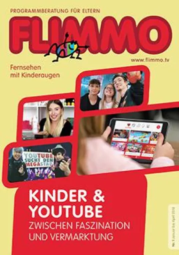 PM FLIMMO 01/2018: Kinder & YouTube - Zwischen Faszination und Vermarktung Bild: PM FLIMMO 01/2018: Kinder & YouTube - Zwischen Faszination und Vermarktung
