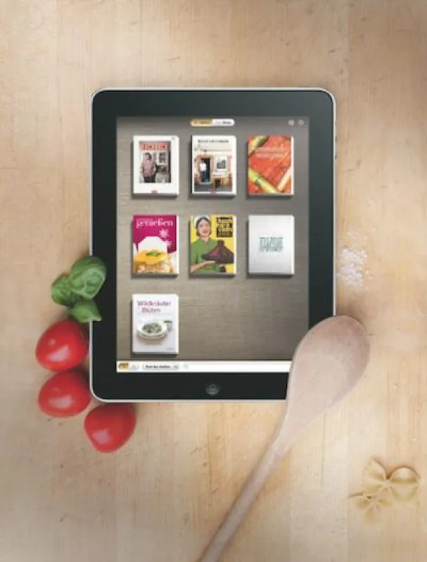 Kochbuch Bibliothek in der App Caramelized