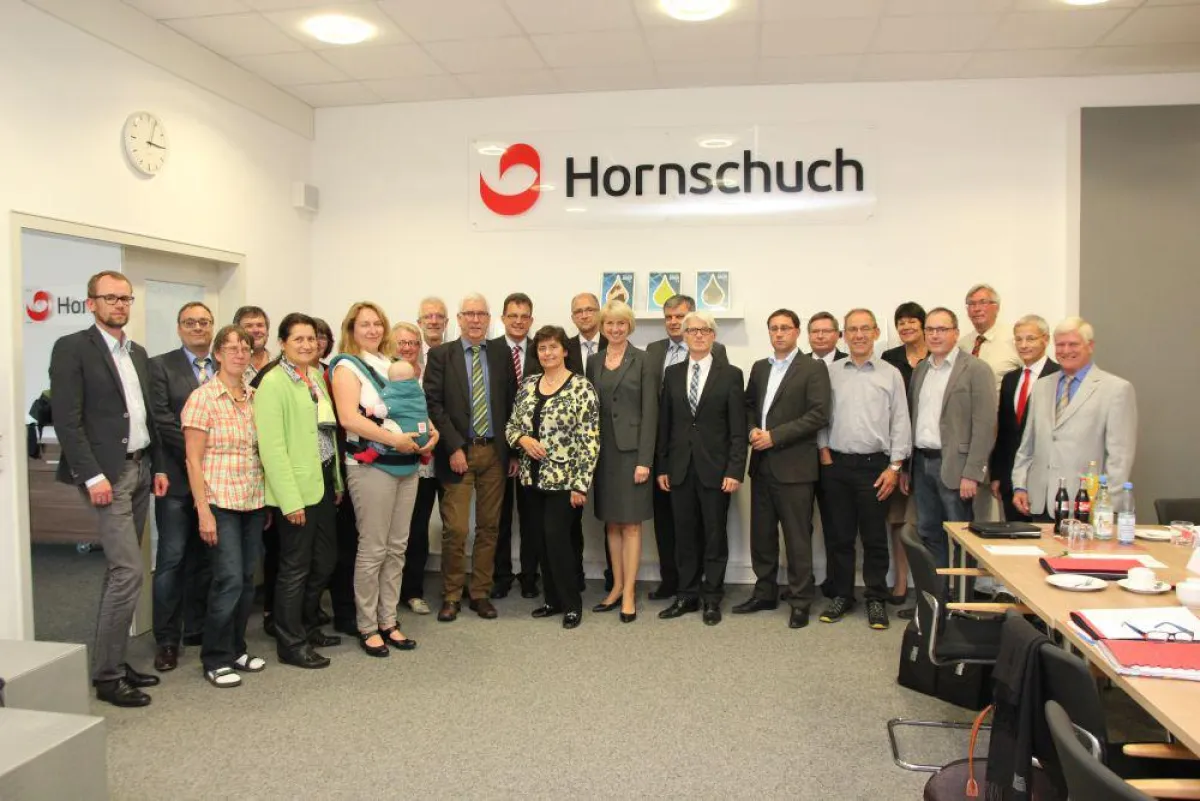 Der AOK-Bezirksrat tagte diesmal in den Räumen der Konrad Hornschuch AG.