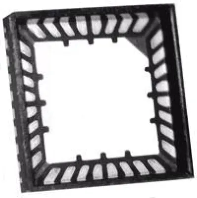 Bild: Offene QFN-Gehäuse mit Metal-Lead-Frame (M-QFN)