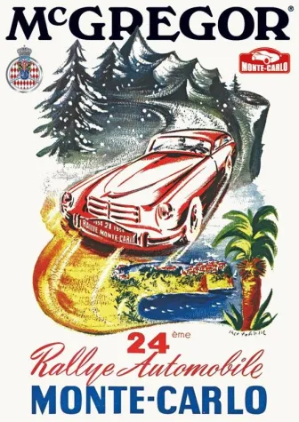 Bild: Rallye Monte-Carlo 2012: McGregor Sportswear präsentiert Jubiläums-Mode zur 80. Edition des Rallye-Klassikers