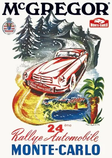 Bild: Rallye Monte-Carlo 2012: McGregor Sportswear präsentiert Jubiläums-Mode zur 80. Edition des Rallye-Klassikers
