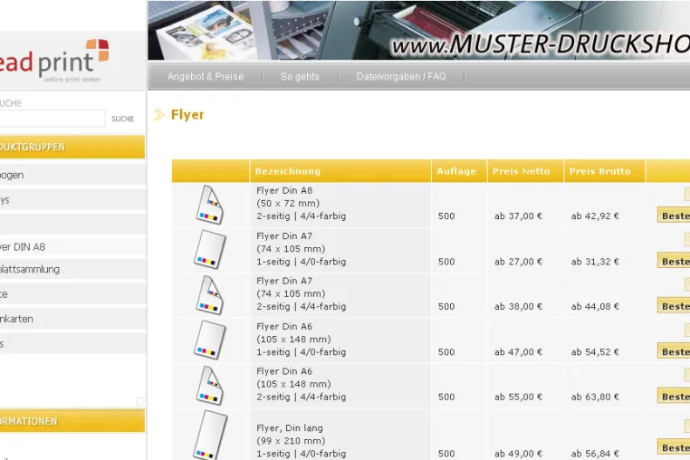 Lead-Print ONLINE DRUCKSHOP 2 veröffentlicht Bild: Lead-Print ONLINE DRUCKSHOP 2 veröffentlicht