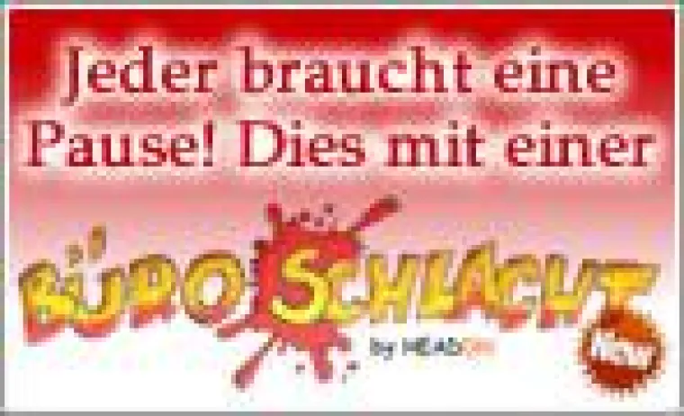 Bild: Jeder braucht eine Pause – Die Büroschlacht für Zwischendurch