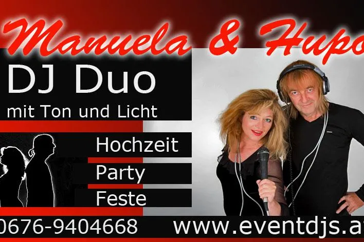 Bild: Jubiläumsjahr 2016 für DJ Duo Manuela & Hupo