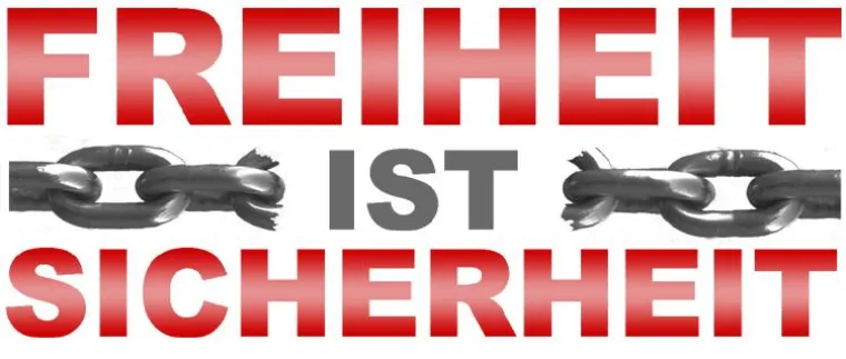 Bild: Aktion "Freiheit ist Sicherheit" ruft am 24.11.2007 zu Demonstration in Köln auf