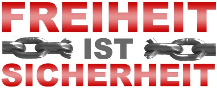 Bild: Aktion "Freiheit ist Sicherheit" ruft am 24.11.2007 zu Demonstration in Köln auf