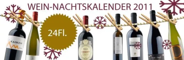 Bild: Advents- und Weihnachtskalender gefüllt mit Wein, Prosecco und Grappa vom Weinversand BELVINI.DE