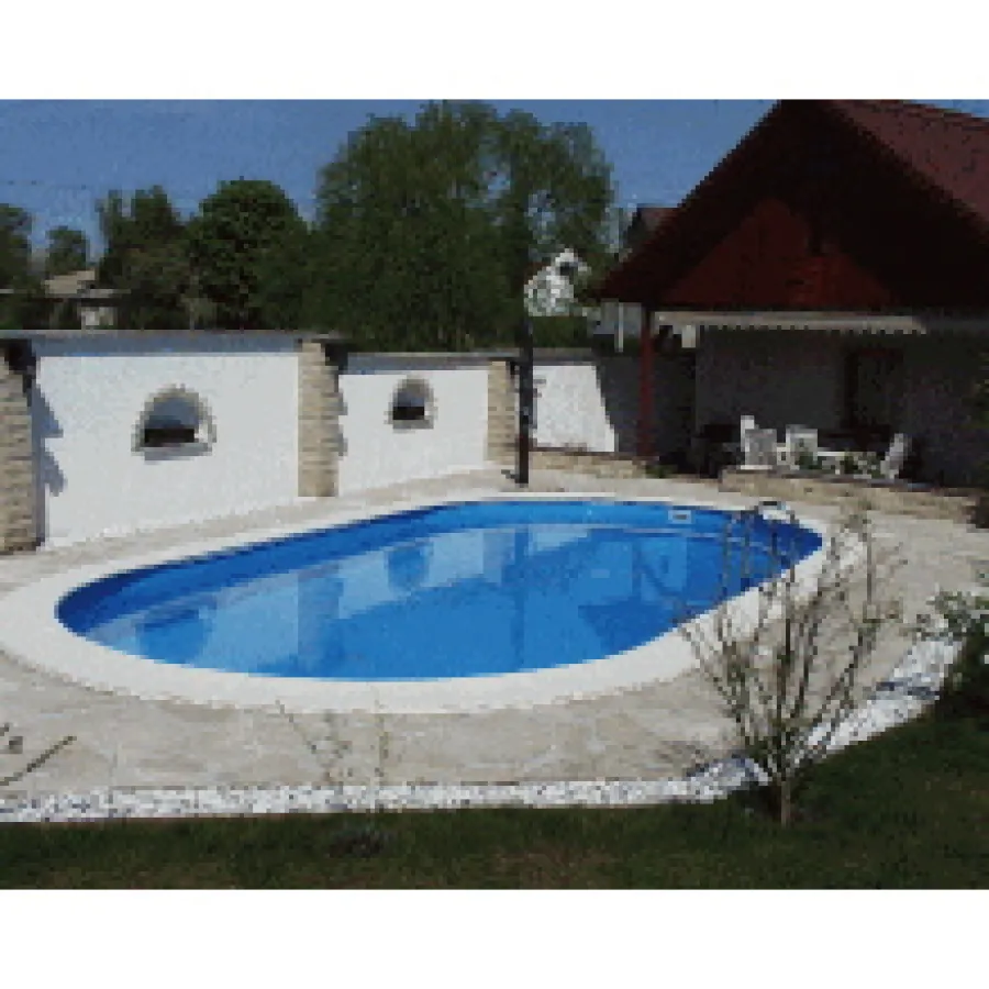 Oval-Swimmingpool von www.schwimmbadshop.com