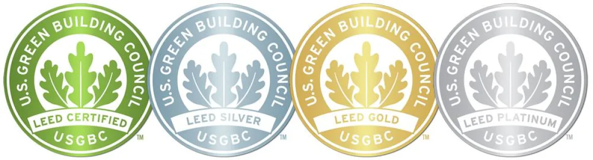 LEED® Zertfizierungslogos, © USGBC