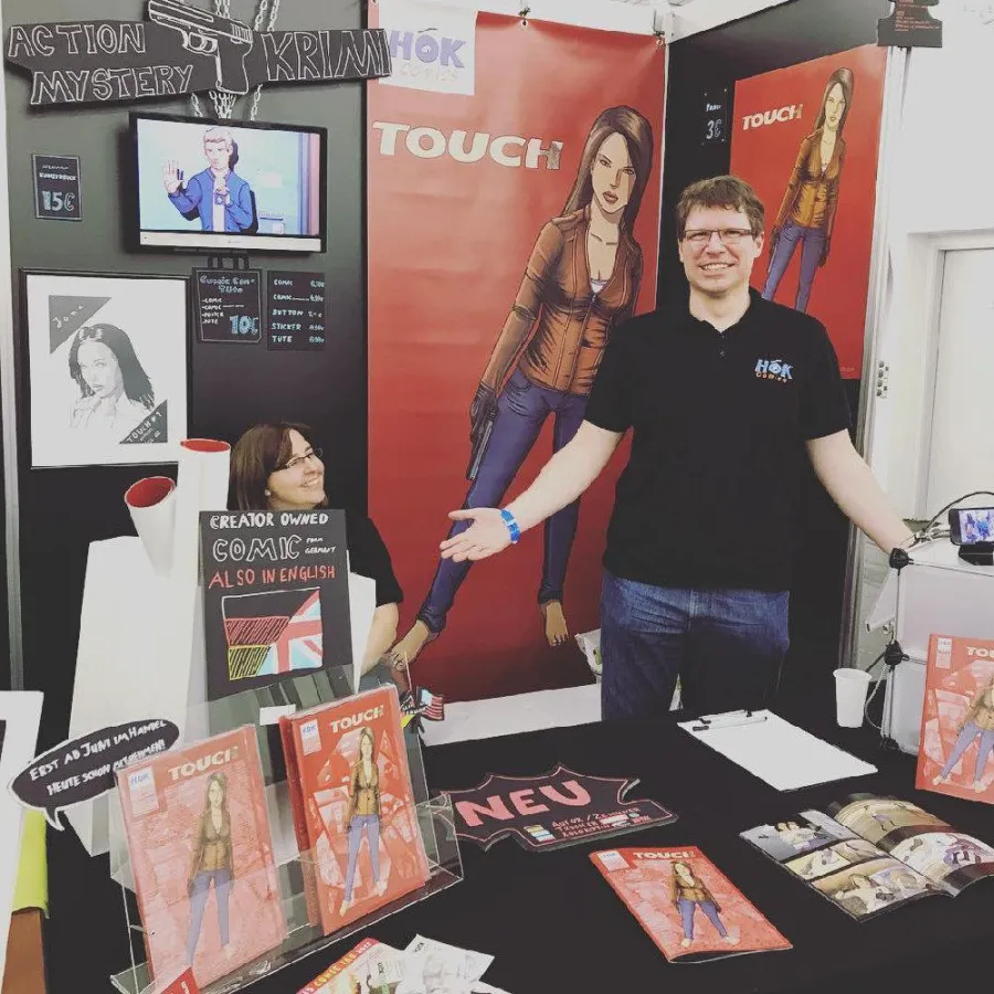 HOK-Comics Messestand