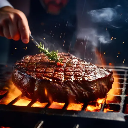 Bild: Fußball und Grillen gehören zusammen wie Fleisch und Gewürze