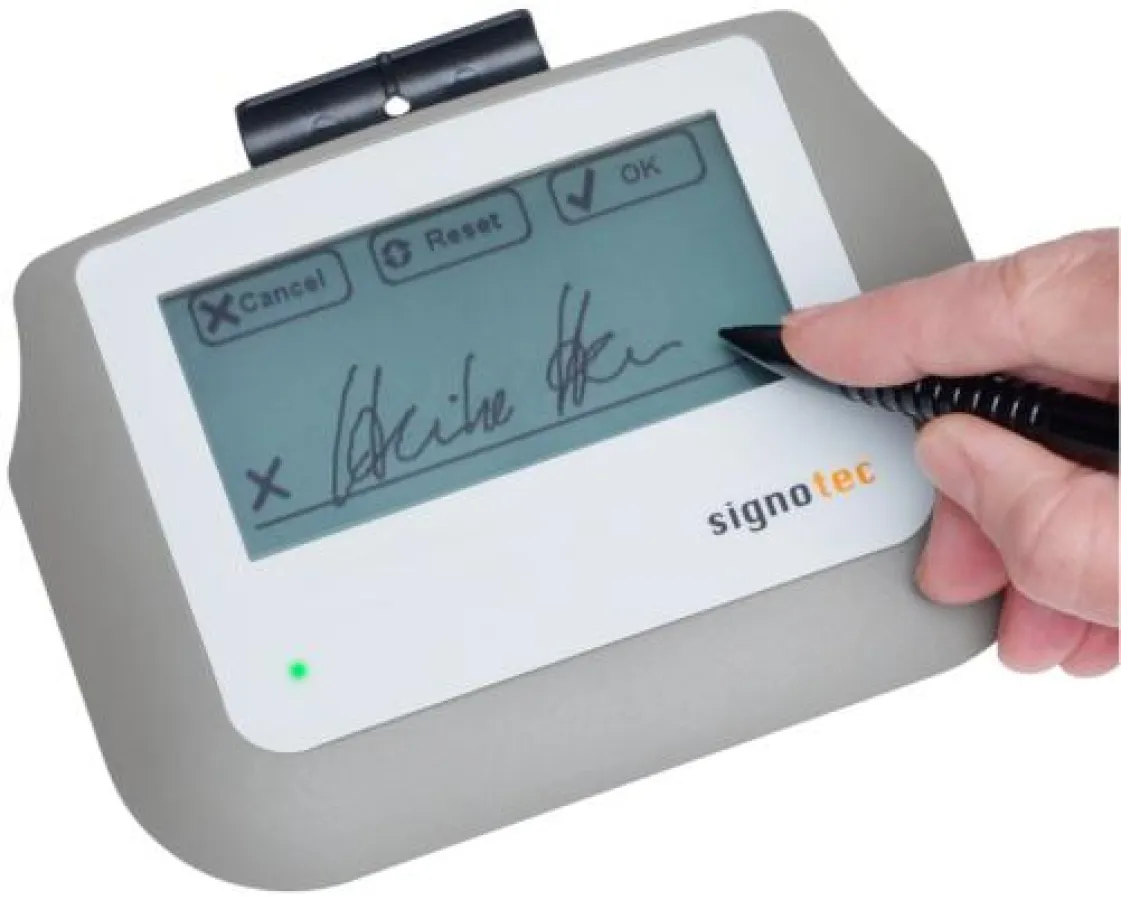 Der elektronische Serviceschein mit digitaler Unterschrift beschleunigt den gesamten Serviceprozess.