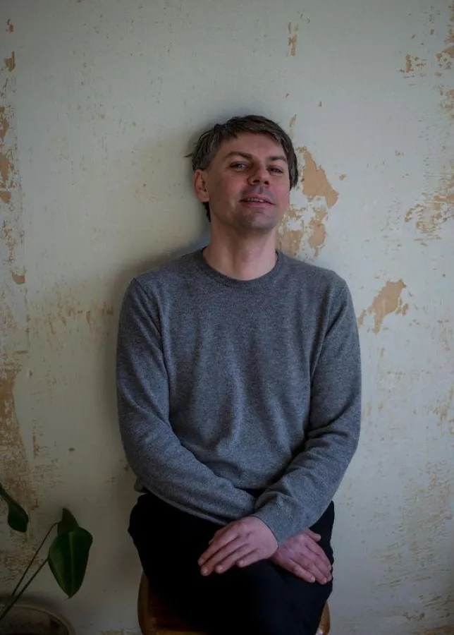 Radek Krolczyk - Freier Autor und Inhaber der Galerie K´ in Bremen, Foto: Hannah Wolf