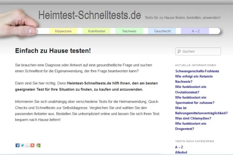 Bild: Sind Gesundheitstests für zu Hause eine Alternative zum Arztbesuch?