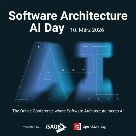 Software Architecture AI Day: iSAQB startet neue Fachkonferenz zu Softwarearchitektur und KI Bild: Software Architecture AI Day: iSAQB startet neue Fachkonferenz zu Softwarearchitektur und KI