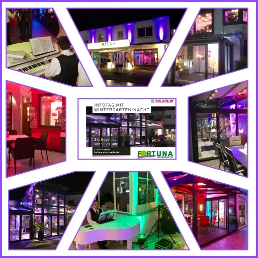 Bild: "Innovatives Event "Infotag mit Wintergartennacht" - Fortuna setzt neue Akzente in der Branche"