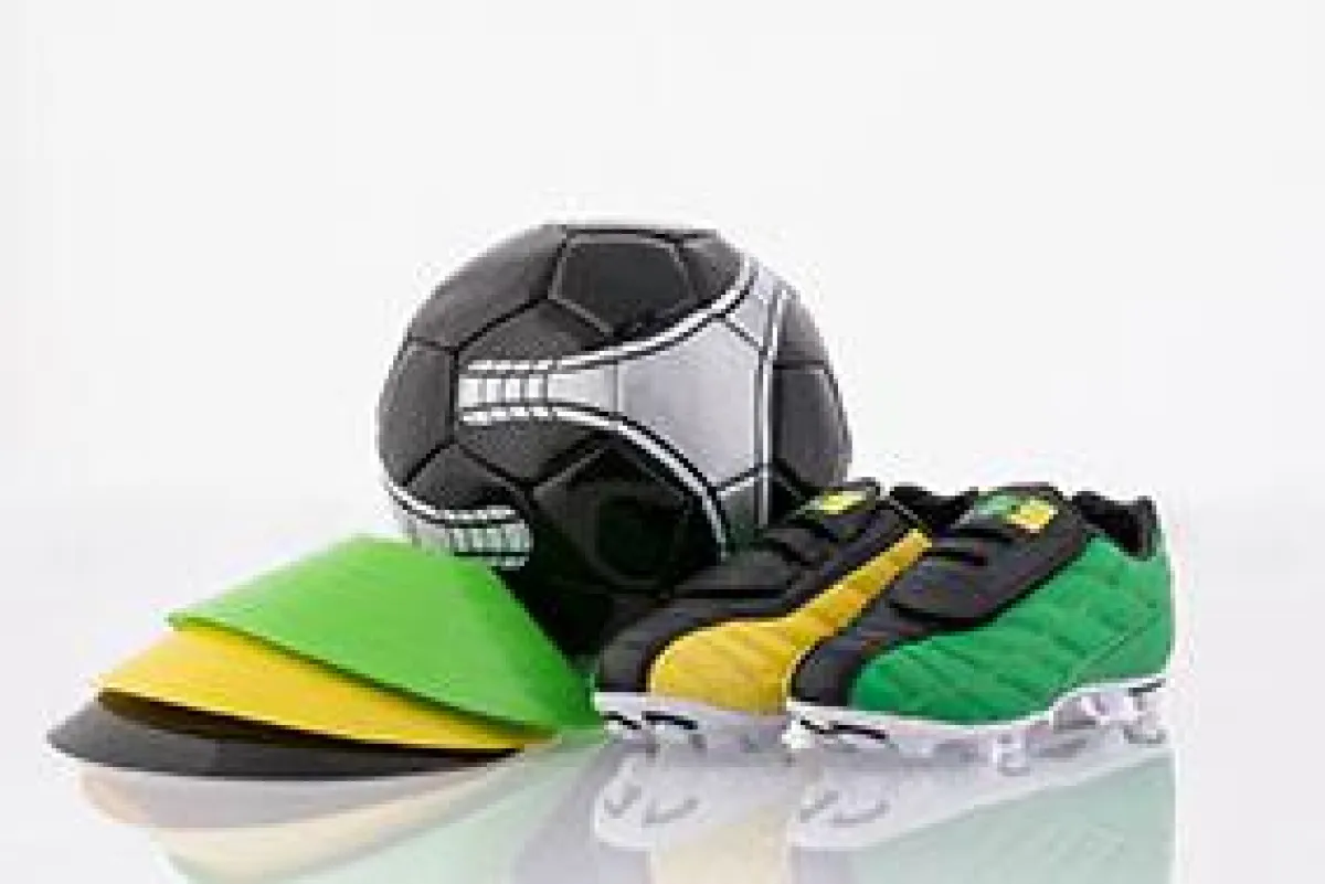 Football3color Lernmethode Dreifarbige Fussballschuhe