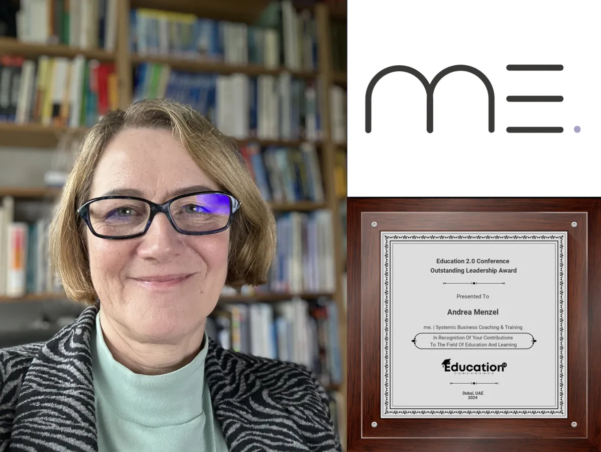 Bewegender Moment: Andrea Menzel erhält den Outstanding Leadership Award