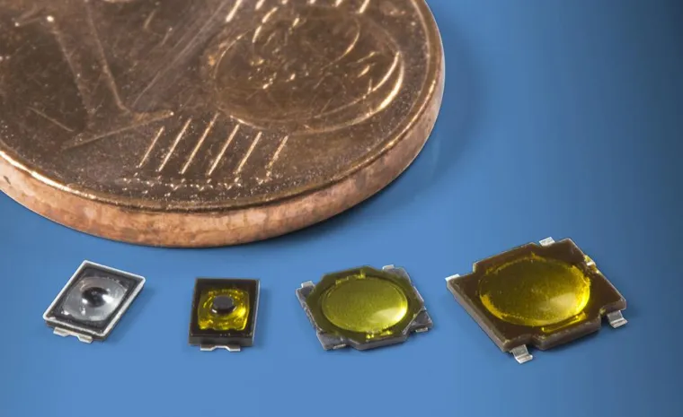 Bild: Neue Tact-Schalter von Switch Korea bei H&H Components