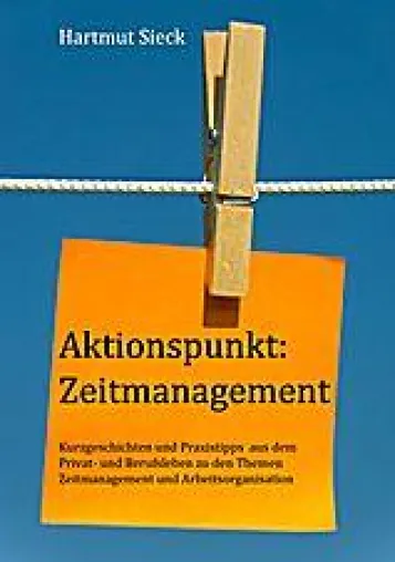 Bild: Neuerscheinung Aktionspunkt - Zeitmanagement