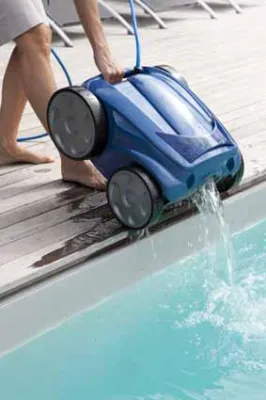 Bild: Schwimmbadreiniger - Potenzial für den Pool