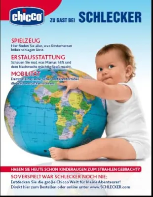 Bild: Neues Werbeformat soll Schlecker Kunden überzeugen - Chicco und Werbeagentur FARBEN+FORMEN sind die Pioniere