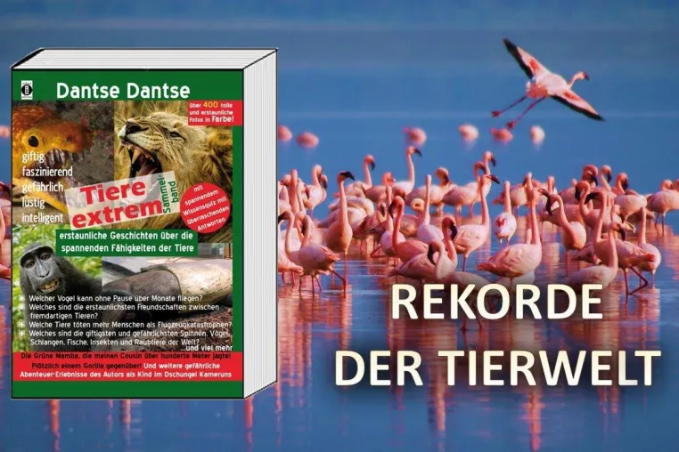 Bild: Eine Spannende Rekorde der Tierwelt - "Tiere Extrem" von Dantse Dantse (Buchvorstellung) - indayi edition