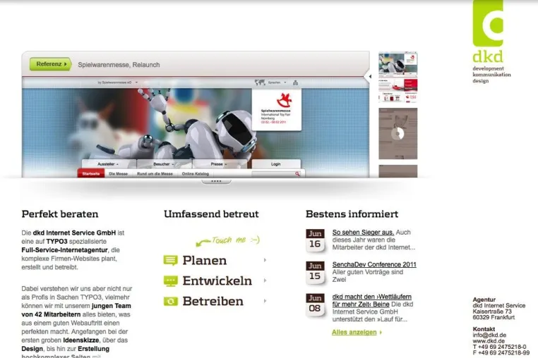 Bild: Alles Neu: Relaunch der Website dkd.de