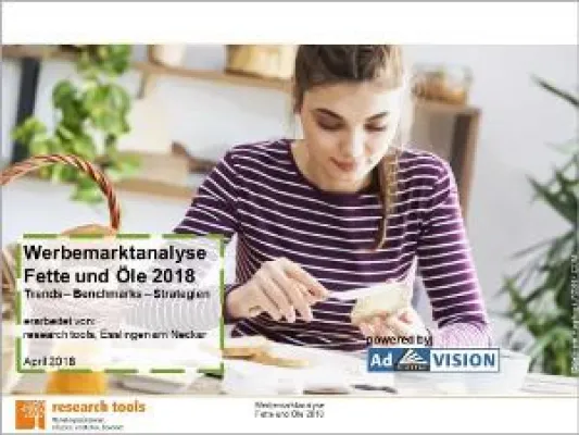 Werbevolumen für Fette und Öle rutscht auf ein Fünf-Jahres-Tief Bild: Werbevolumen für Fette und Öle rutscht auf ein Fünf-Jahres-Tief