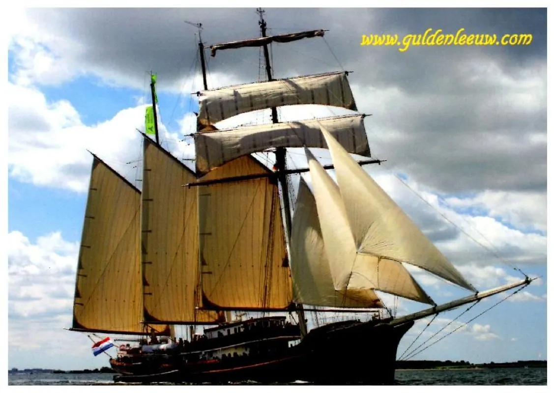 Der „Goldene Löwe“ wird Gast der 20. Hanse Sail Rostock. Foto: Archiv Hanse Sail