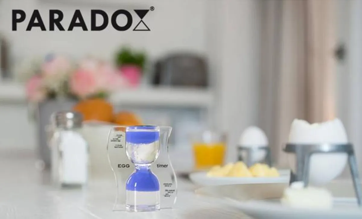 PARADOX Eggtimer blue, in 5 weiteren Farben erhältlich