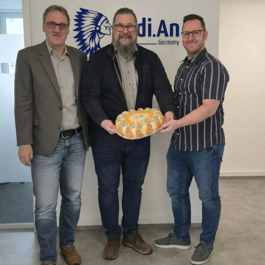 Die Geschäftsführer der Indi.An GmbH: Christian Guse-Mann, Jörg Vermehren, Christoph Linder (©  2026 Indi.An GmbH)