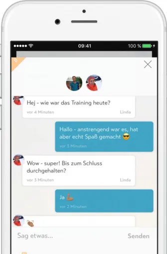 Bild: Produktivitäts-App Goalify bekommt Chat-Funktion