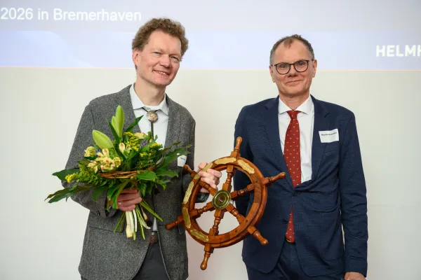 Bild: AWI begrüßt seinen neuen Direktor