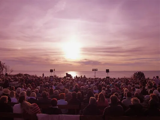 Bild: „Bach und Meer“ beim Abschlusskonzert der Naturklänge 2017