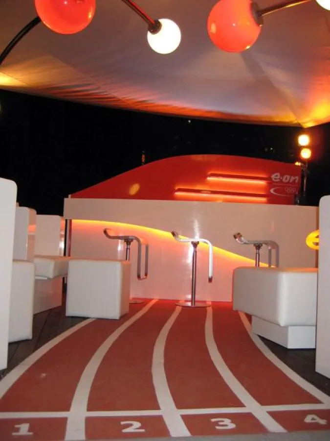 E.ON Lounge in Peking (Foto: east end communications, frei zur Veröffentlichung bei Namensnennung)