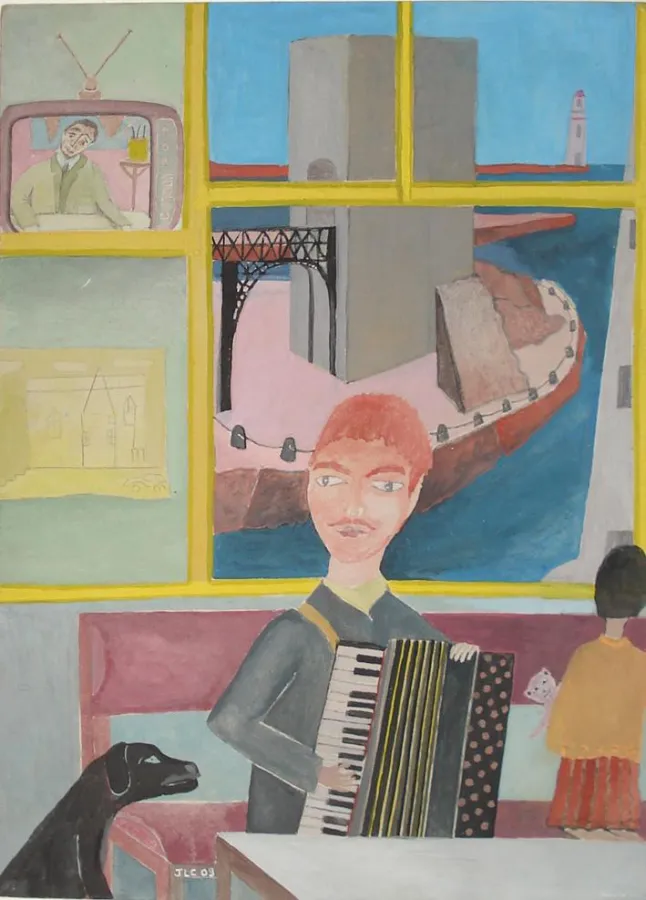 AsstrA hat den Akkordeonspieler sicher nach Weißrussland transportiert