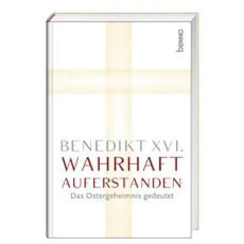 Benedikt XVI. deutet in dem neune Buch das Ostergeheimnis. (c) St. Benno Verlag GmbH