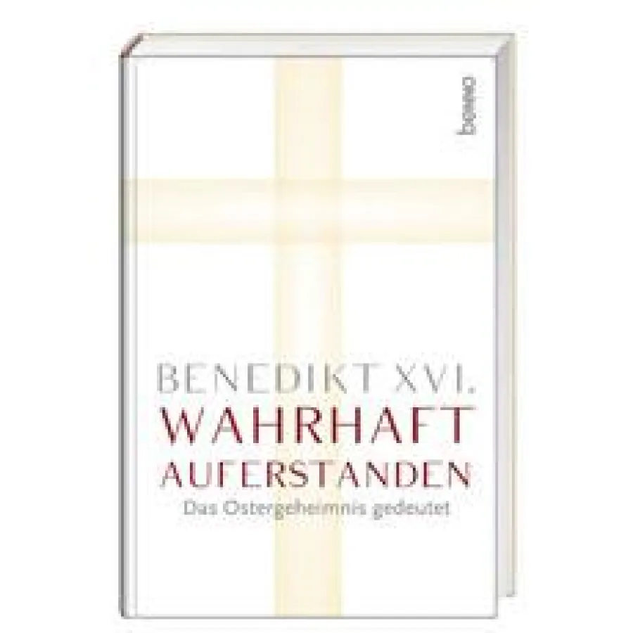 Benedikt XVI. deutet in dem neune Buch das Ostergeheimnis. (c) St. Benno Verlag GmbH