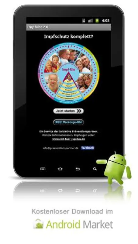 Update Impf-Uhr App: STIKO 2011