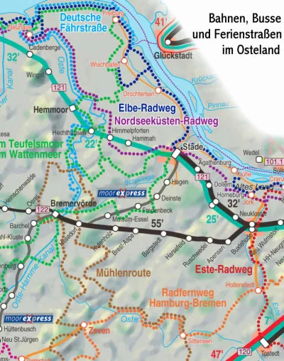 Bild: Ferien an der idyllischen Oste per Mausklick planen