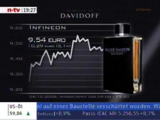 NEWCAST versprüht Davidoff Silver Shadow über alle Kanäle Bild: NEWCAST versprüht Davidoff Silver Shadow über alle Kanäle