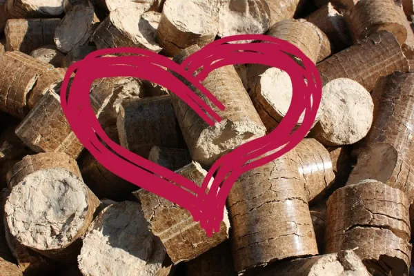 Natürlich heizen mit Holz Bild: Natürlich heizen mit Holz