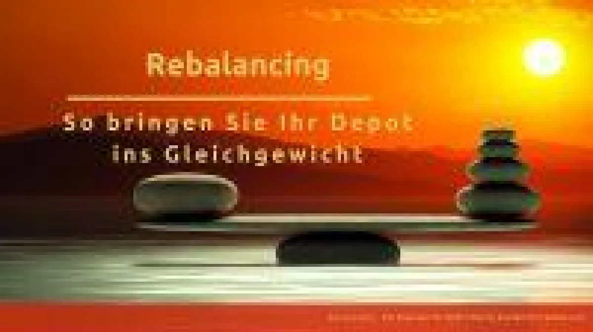 So bringen Sie Ihr Depot ins Gleichgewicht