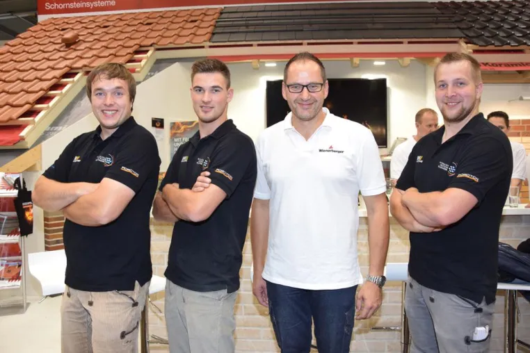 Die besten deutschen Maurer zu Gast bei Wienerberger Bild: Die besten deutschen Maurer zu Gast bei Wienerberger