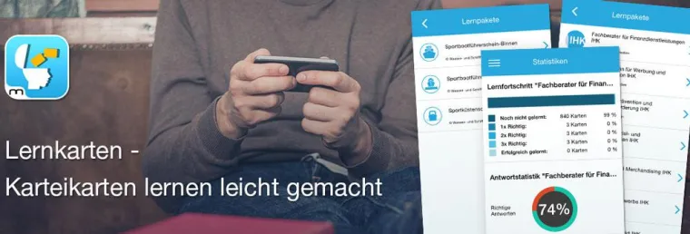 Bild: mobivention Lernkarten App für Android