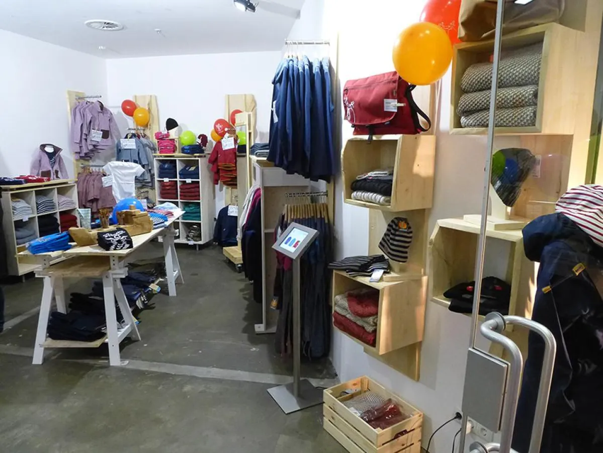 elkline Shop im Hamburger Hanseviertel